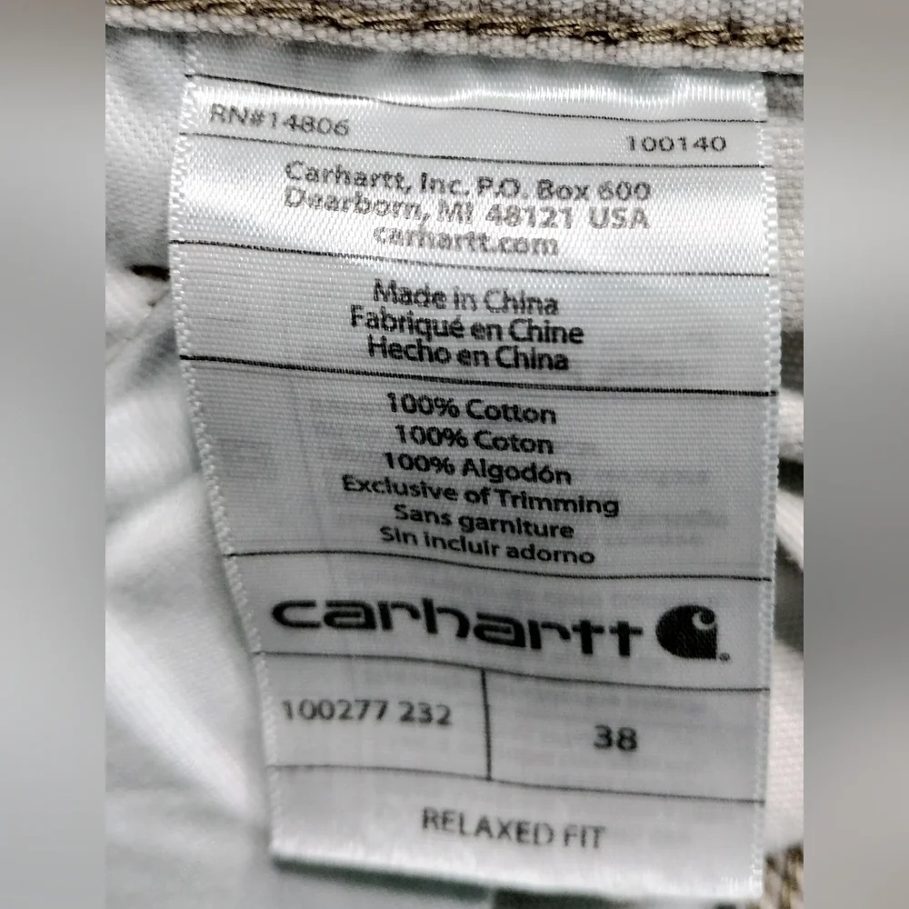 Carhartt relaxed fit